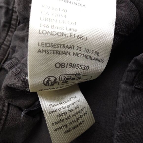 ANTHROPOLOGIE Pilcro Low Rise Chino Pant Pleated Minimalist Casual Workwear - Picture 10 of 10